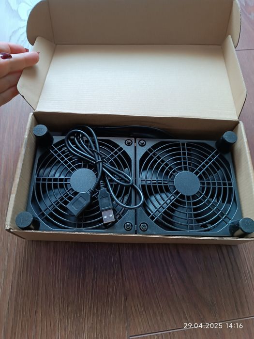 Для ноутбуків зовняшній вентілятор