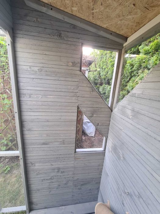 Domek Ogrodowy z wybiegiem dla Kota