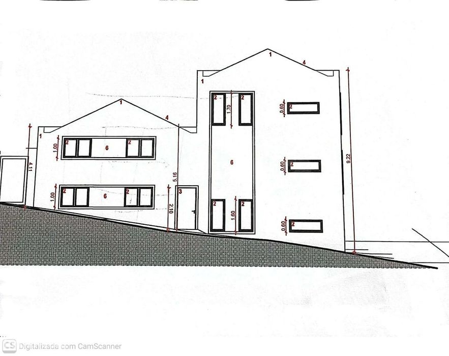 Rainha - Projecto De Arquitetura Aprovado Para Prédio