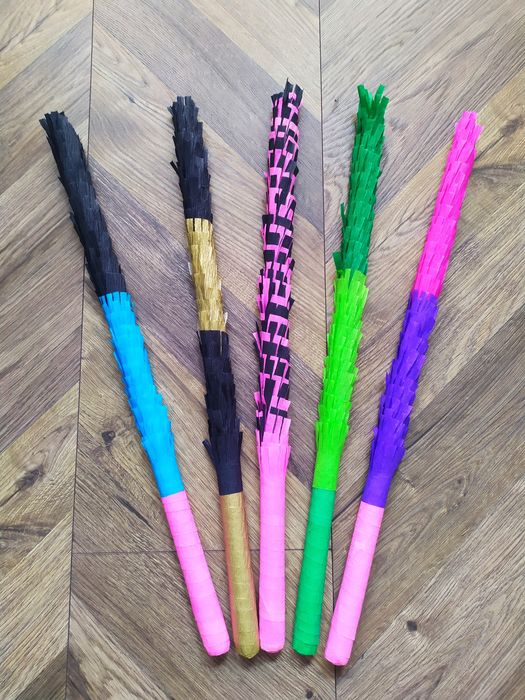 Solidny Kij do rozbicia piniaty w różnych kolorach