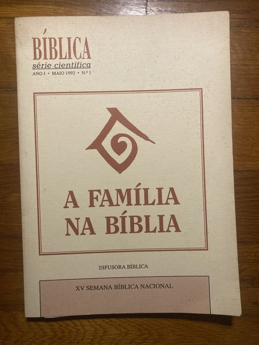 Livro “A familia na Biblia”