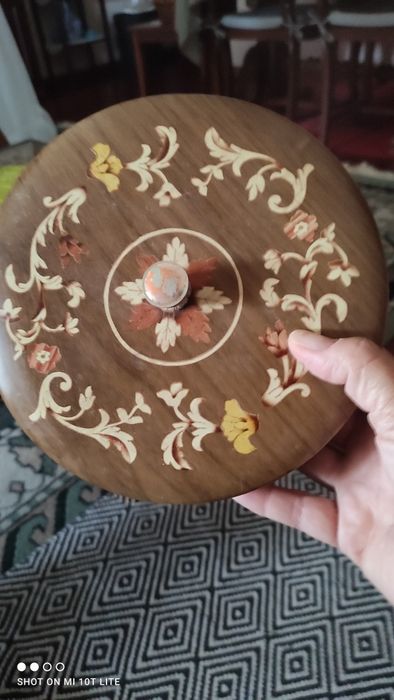Antique Cup with Lid