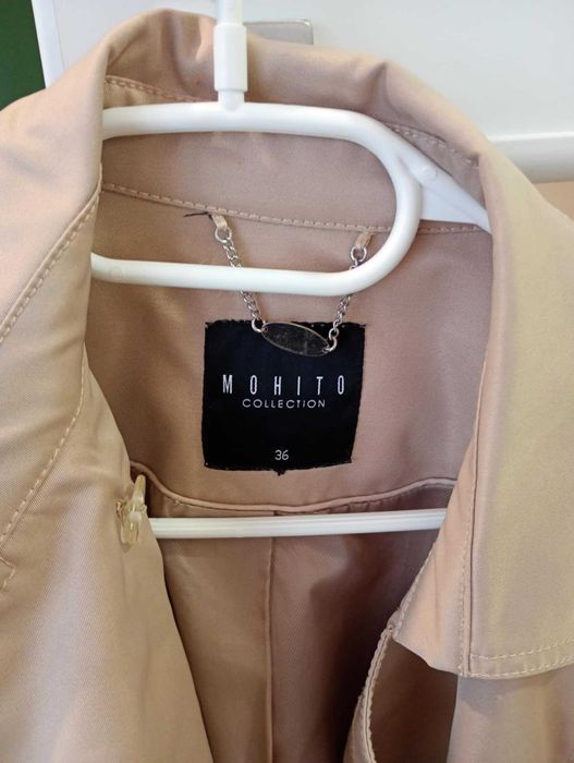 Płaszcz jasny wiosenny/ jesienny