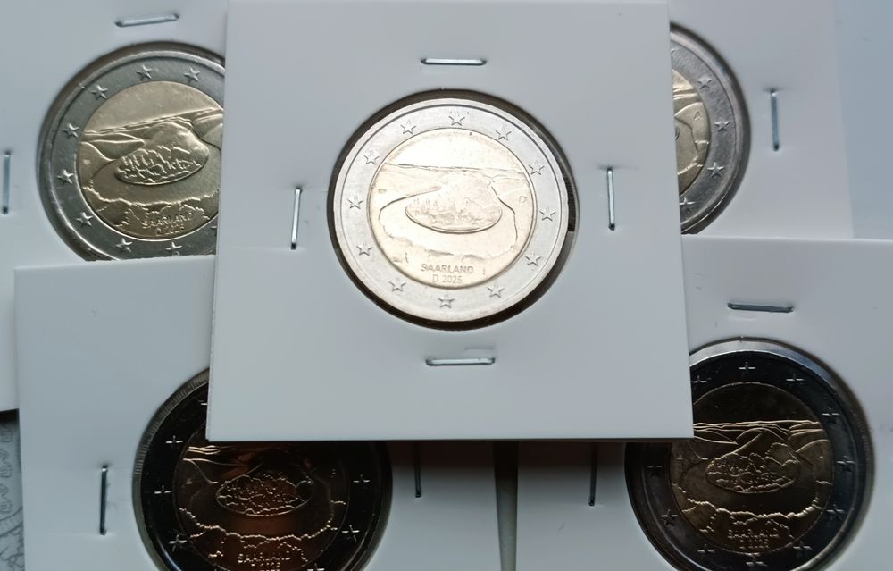 Alemanha 2025 - moeda 2€  " SAARLAND "