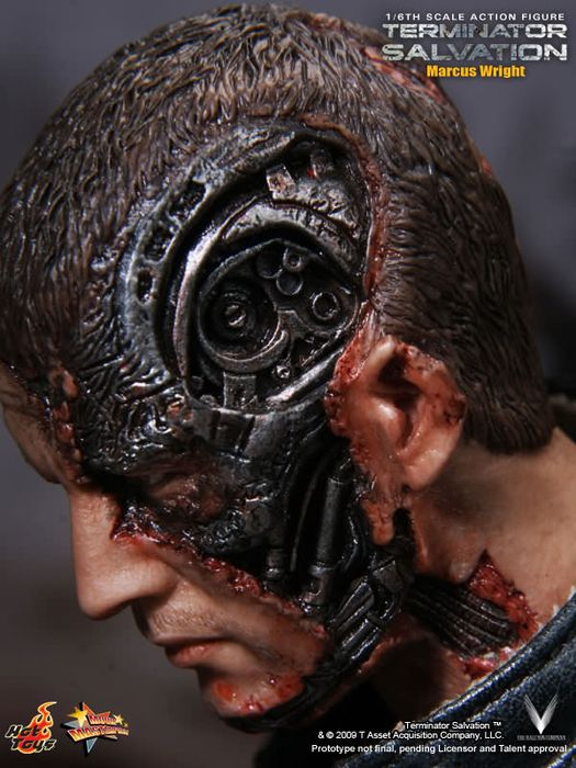 HOTToys社製1/6[ターミネーター (マーカス•Damage•ver)] Фигурка 1/6 1/6 hot toys mms 100 TERMINATOR SALVATION MARCUS