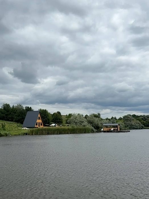 Оренда A-frame будинку біля водойми | Риболовля |Відпочинок на природі