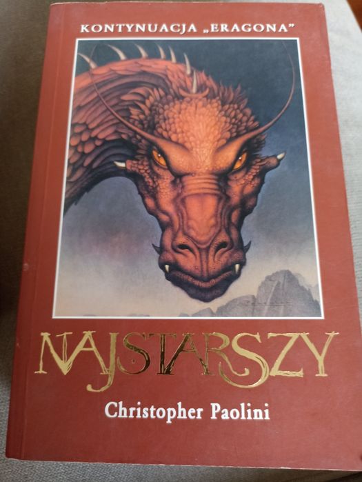Najstarszy Christopher Paolini 
Christopher Paolini 
Kontynuacja "Erag