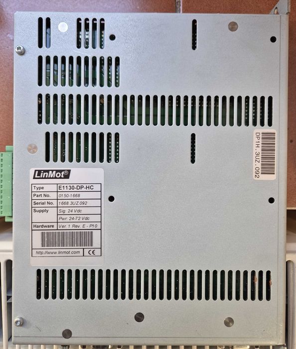 Sterownik LinMot E1130-DP 24–72V DC – driver silników liniowych