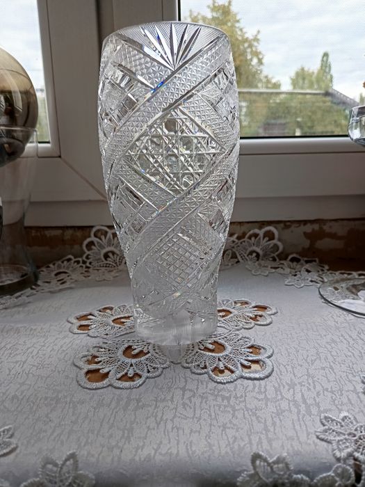 Wazon kryształowy wysokość 25cm