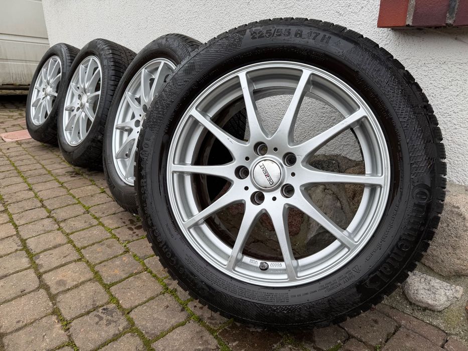 Koła felgi Audi Seat Skoda VW 5x112 zima 225/55/17