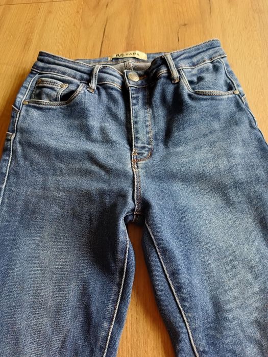 2 pary spodni damskich jeansowych rozmiar XS
