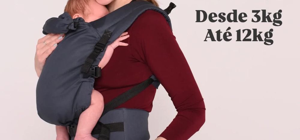 Mochila bebé evolutiva / Marsúpio