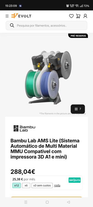 Bambulab Ams  Hub e AMS Lite Novo Com Fatura e Garantia