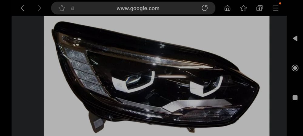 Farol Frente Direito Renault Scenic IV