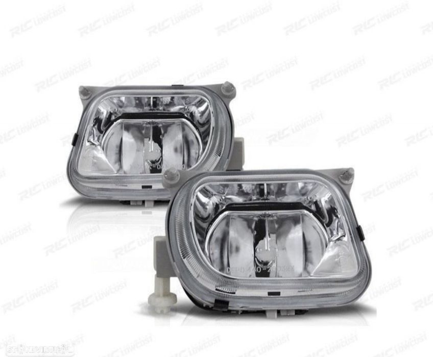 W210 Luz para nevoeiro direita e esquerda, vidro claro com grande iluminação e dando um grande estilo