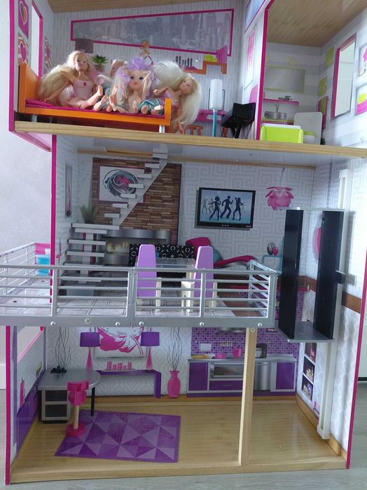 Domek kid kraft dla barbie