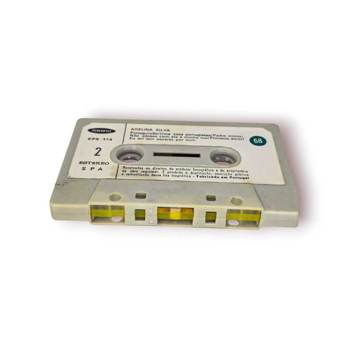 Cassete Vintage Adelina Silva – Percartex CPS-114 (Anos 70/80)
