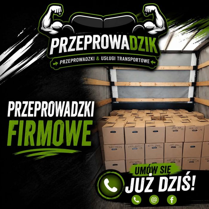 Przeprowadzki prywatne/firmowe-Transport mebli-Transport 3,5t-24h/7