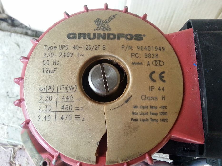 pompa grundfos ups 40-120f b 230v mało używana