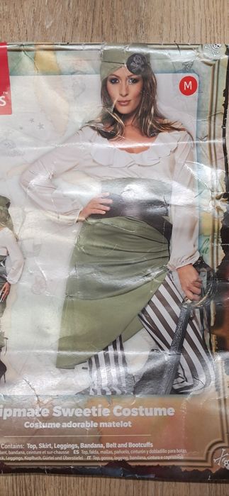 Strój przebranie kostium piratka