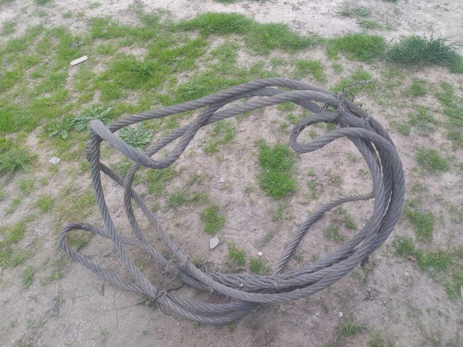 Продам трос з петлями заводу (4 метри)