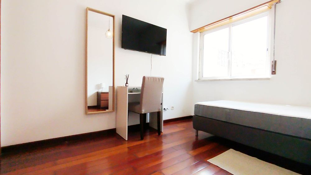 Quarto de SOLTEIRO- Despesas incluídas - São Marcos