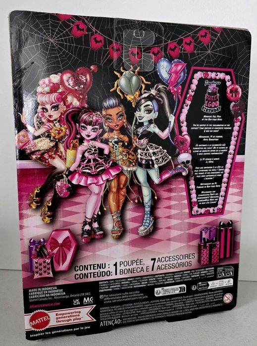Лялька Monster High Страх який солодкий день народження Купідон (JBG77)