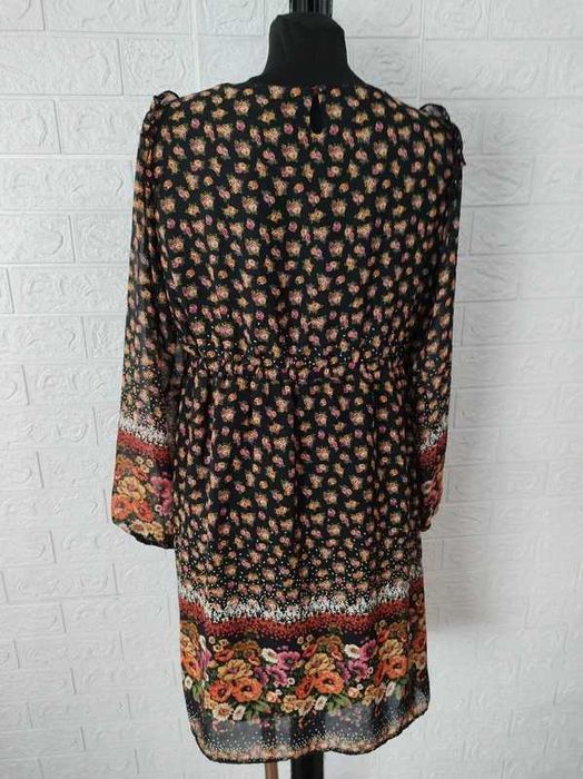 Sukienka rozmiar L jesień piękne kolory  cena 28 zł