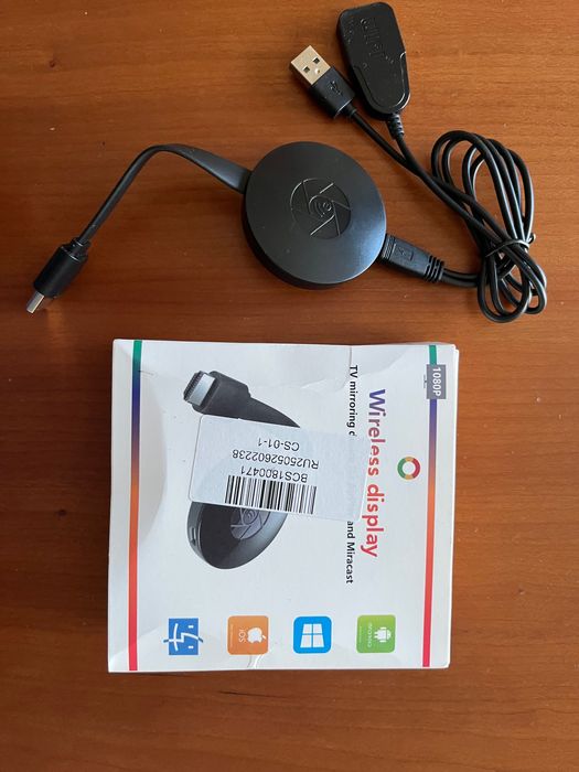 Transmissor HDMI Dongle Mirascreen G2
