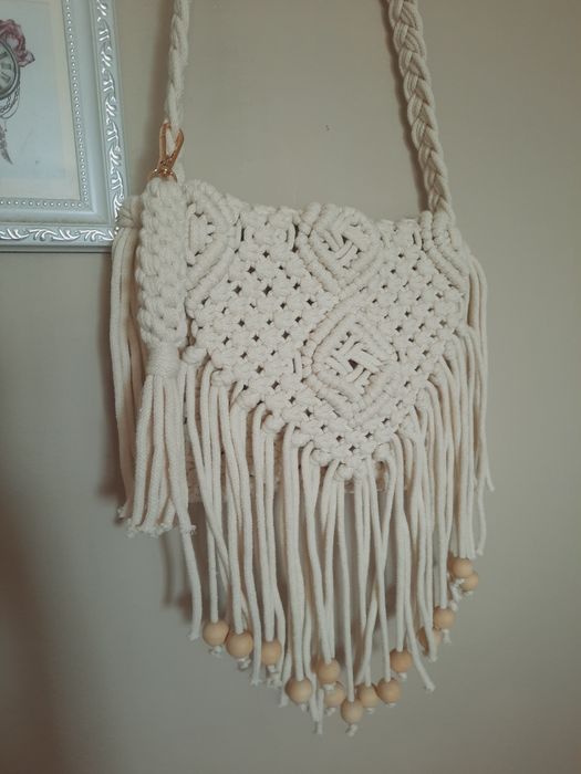 Torebka boho ręcznie robiona