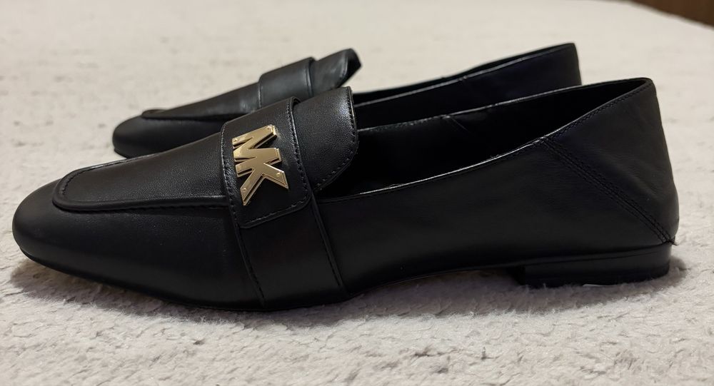 Michael kors оригинал лоферы мюли туфли кожа 36,5-37