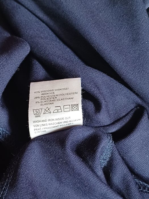 Sukienka Simple 36 z tygrysim wzorem