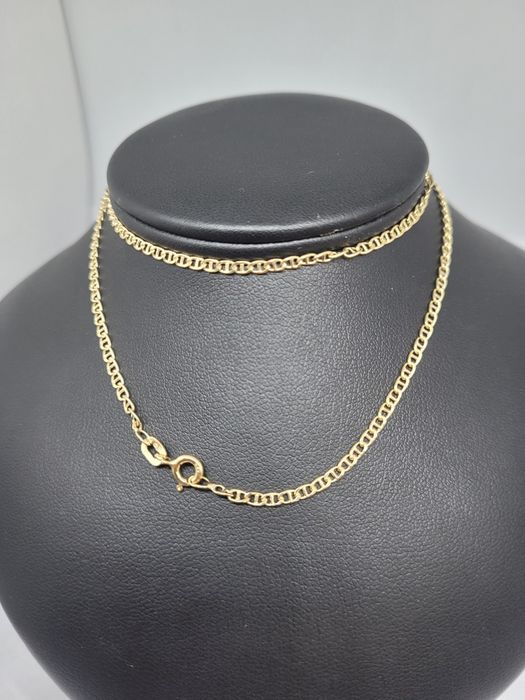 Złoty łańcuszek splot gucci złoto 585 50cm