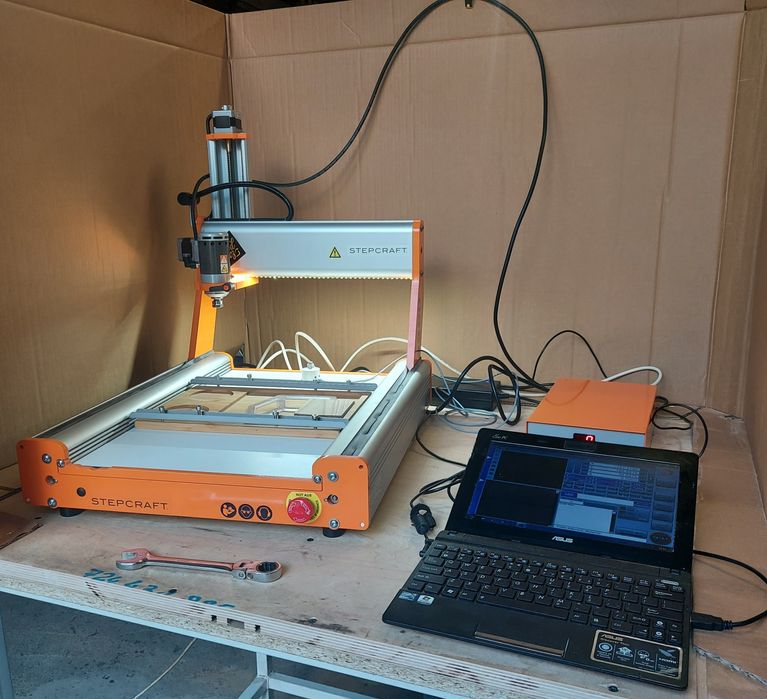 Ploter frezujący STEPCRAFT D420 CNC frezarka