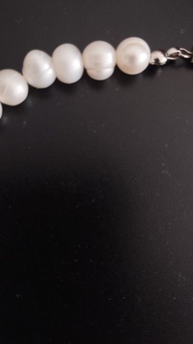 Намисто з натуральних річкових перлів