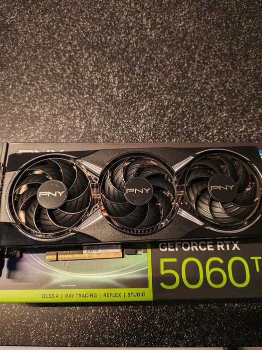 PNY GeForce RTX 5060 TI 16GB Gddr 7 w dobrym stanie, gwarancja