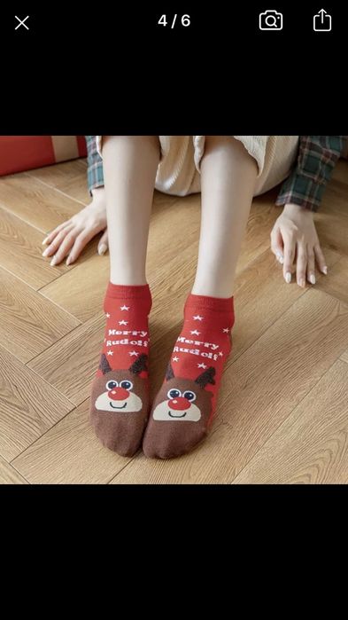 Продам носочки новогодние, доставка бесплатно