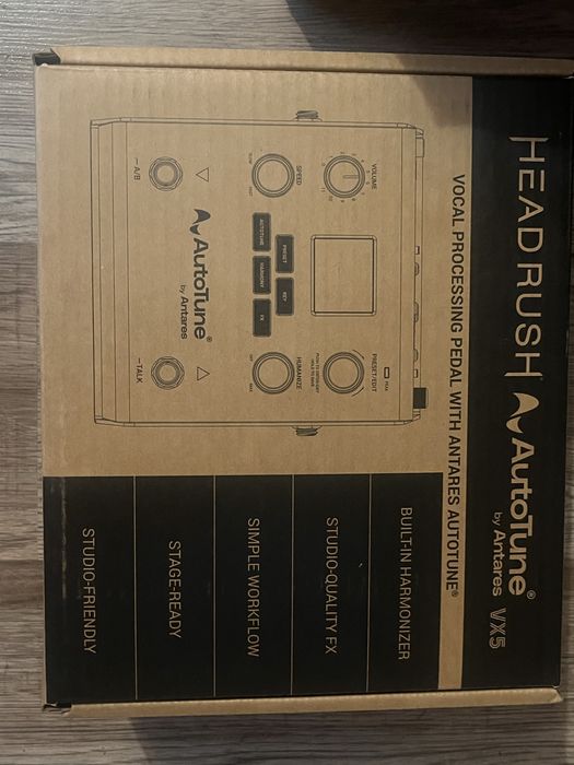 Nowy HeadRush VX5 procesor wokalny AutoTune harmonizer USB MIDI