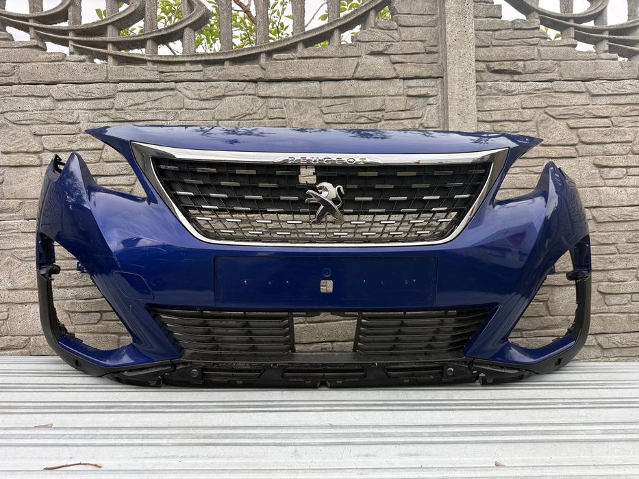 Peugeot 3008 5008 II 2 ZDERZAK PRZOD na full led