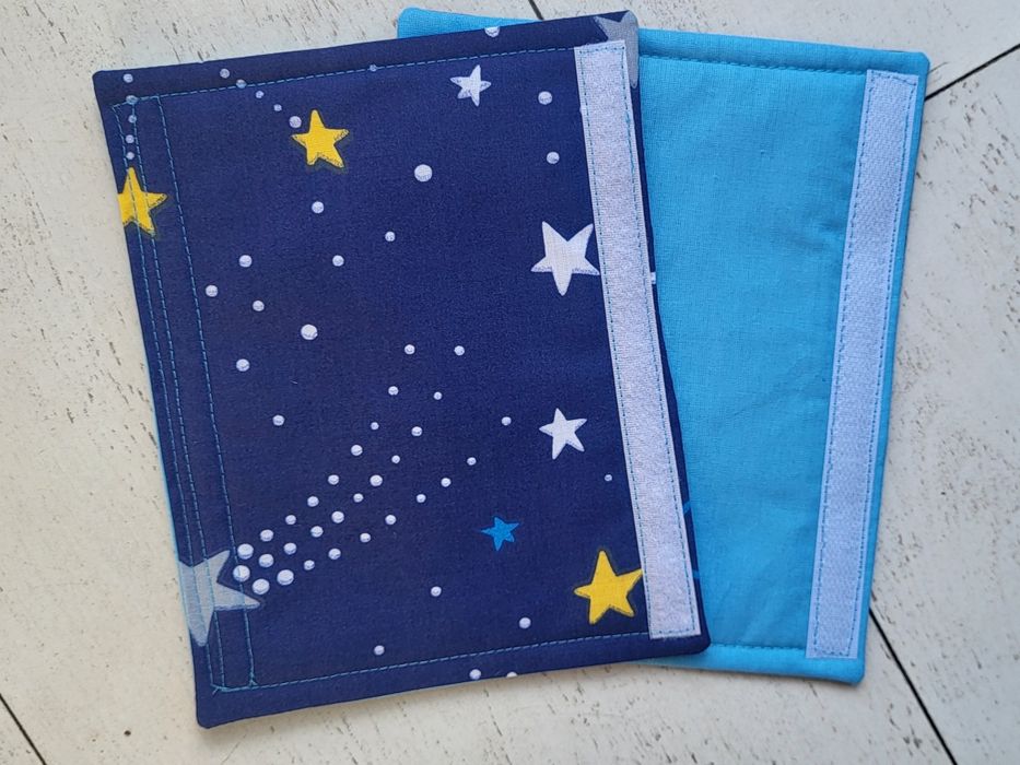 Ochraniacze na pasy. Komplet bawełniany.