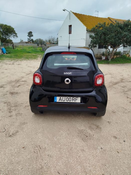 Smart ForFour Preto/Laranja