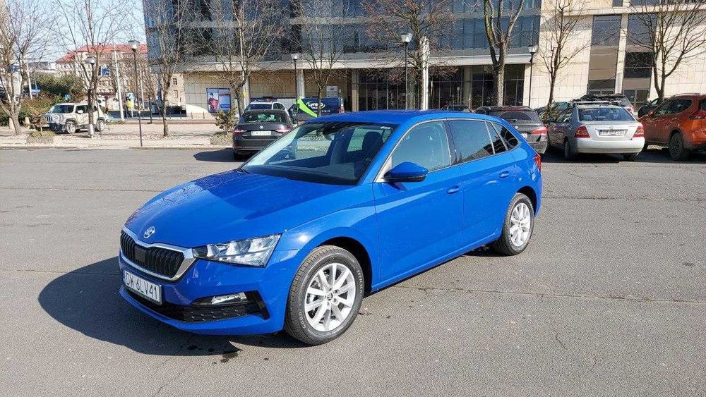 Skoda Scala, Wynajem długoterminowy samochodów, wypożyczalnia aut