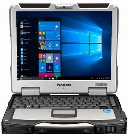 Dotykowy pancerny Panasonic ToughBook CF-31 i5 
16GB 256GB SSD Windows