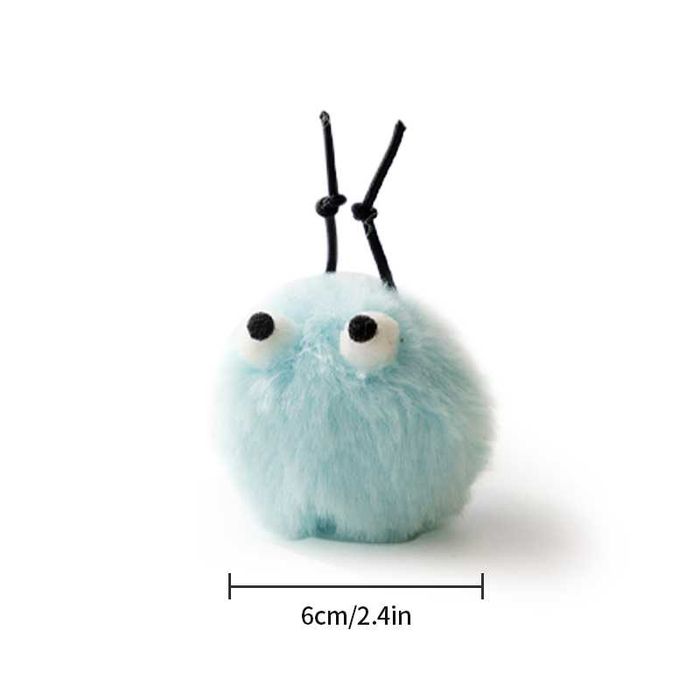 Пушистый монстр Плюшевая маленькая игрушка для Кота (кошачья мята)