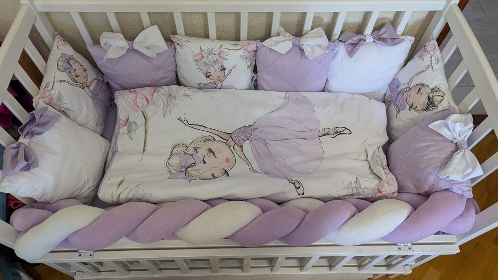 Постільна білизна дитяча, комплект на кроватку