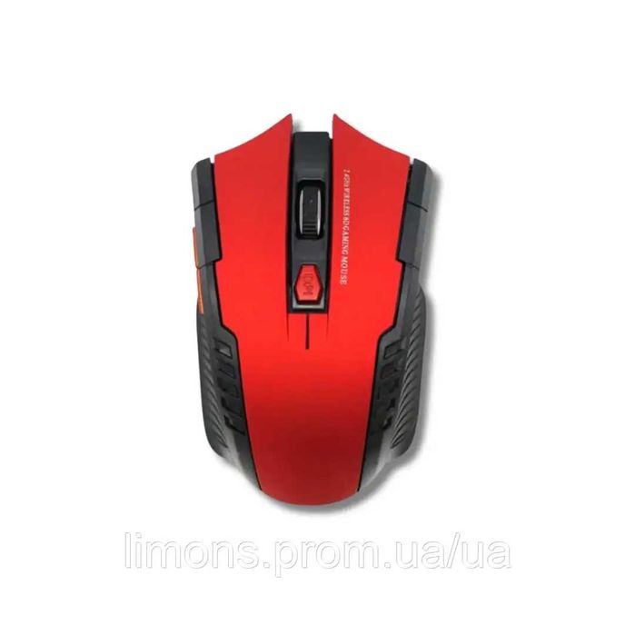 Миша бездротова 6D Gaming Mouse червона 2.4GHz