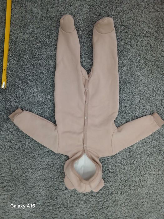 Комбінезон з вушками бежевий