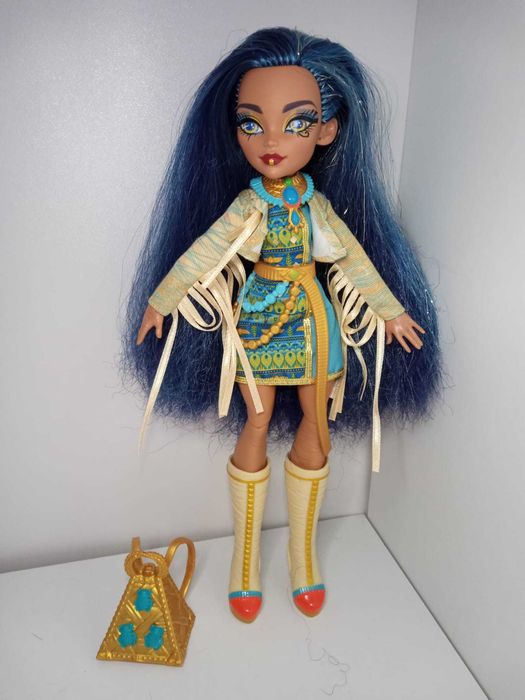 Lalka Monster High Cleo De Nile + plecak