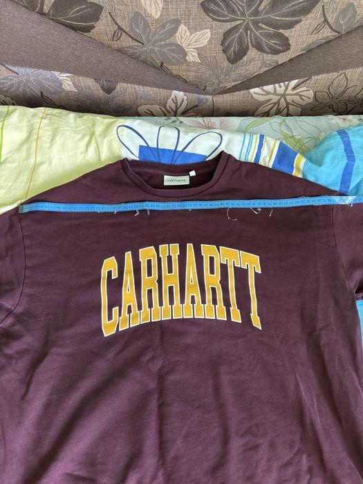 Carhartt WIP W’ Division Sweat оригінал бордовий світшот L