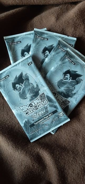 5 x Dragon Ball Zenkai series Tournament Pack vol. 1